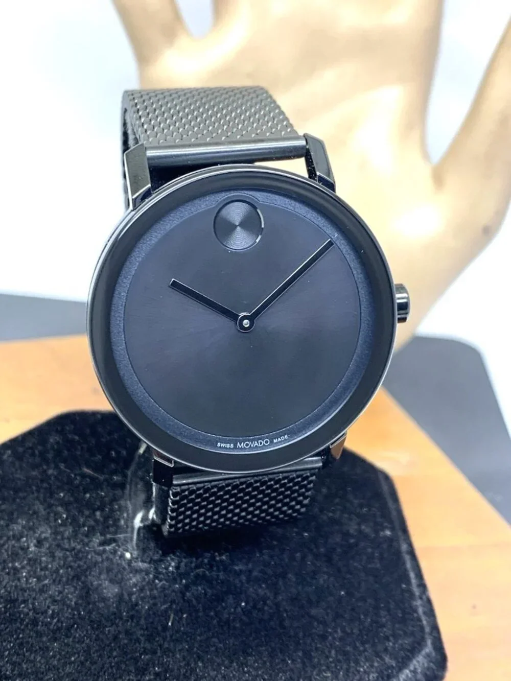 Movado Men's Watch 3600792 Bold Evolution Swiss Quartz Black Dial Steel 40mm